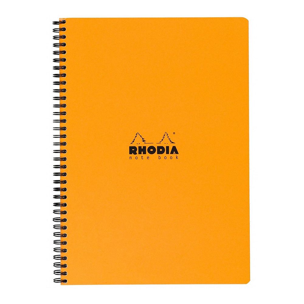 Rhodia Orange Notebook - 22.5 x 29.7 cm - 80 Sheets - 1