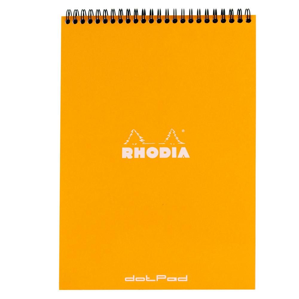 Rhodia Orange Notebook - 21 x 29.7 cm - 80 Sheets - 3