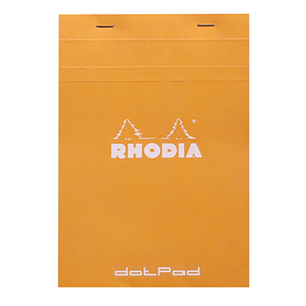 Rhodia Orange Notebook - 21 x 14.8 cm - 80 Sheets - 5