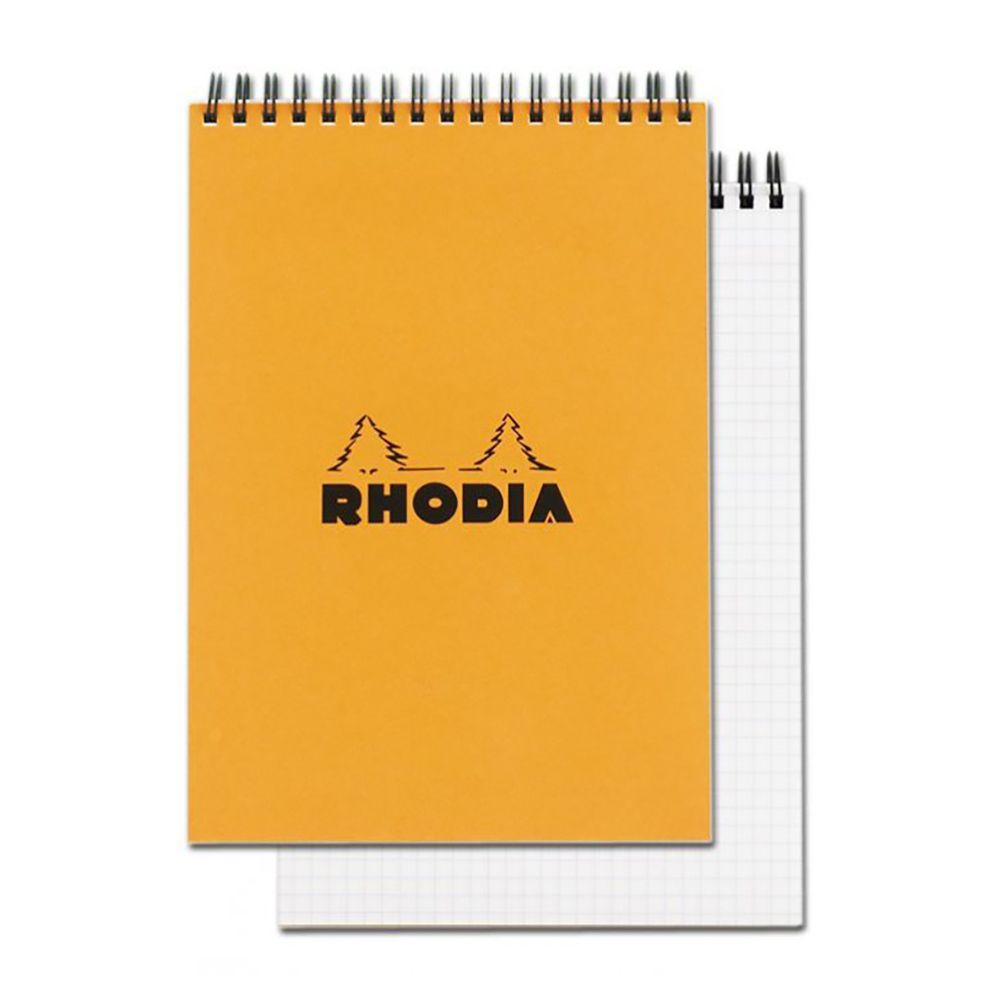 Rhodia Orange Notebook - 21 x 14.8 cm - 80 Sheets - 1