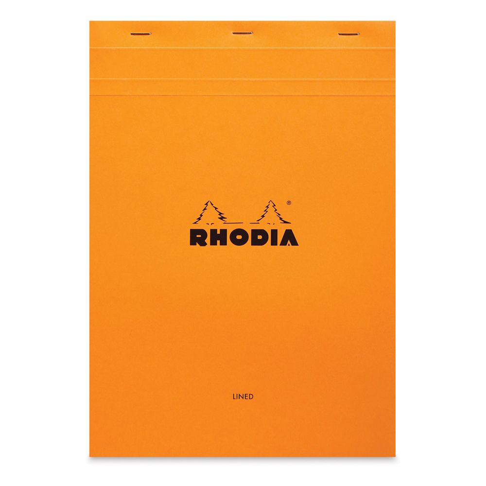 Rhodia Orange Notebook - 21 x 29.7 cm - 80 Sheets