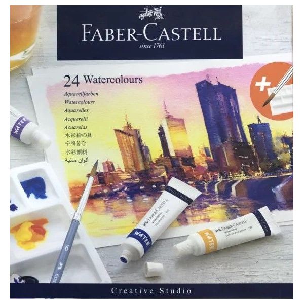 Faber Castell Paint Brushes Set - 5 Pieces - 2 - 2