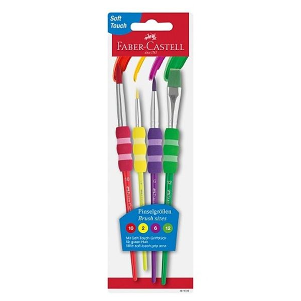 Faber Castell Paint Brushes Set - 6 Brushes