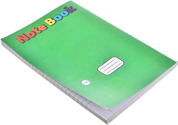 Maayergy A5 Lined Notebook - 100 Sheets, Durable Cover, 22.5 x 16 cm, Ideal for School & Home