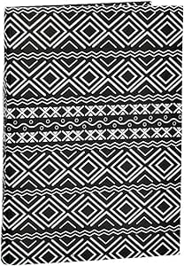 El Maayergy A5 Black Patterned Block Note, 60 Sheets