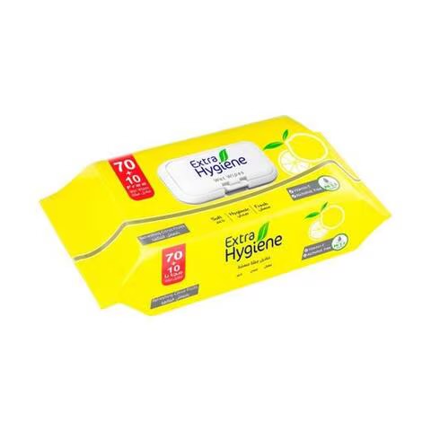 Hygiene Wet Wipes - 80 Wipes - Fruits