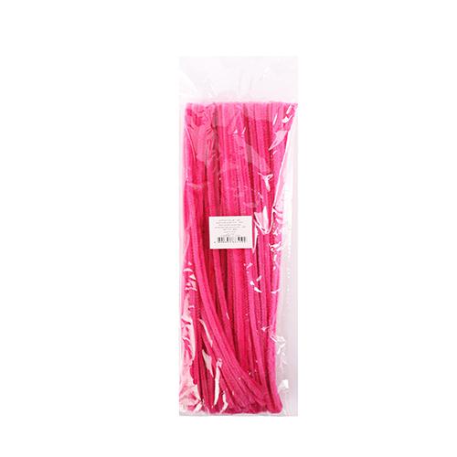 Plush Pipe Cleaners for Arts and Crafts Multicolor Pack of 20 Pieces - Flexible Stems