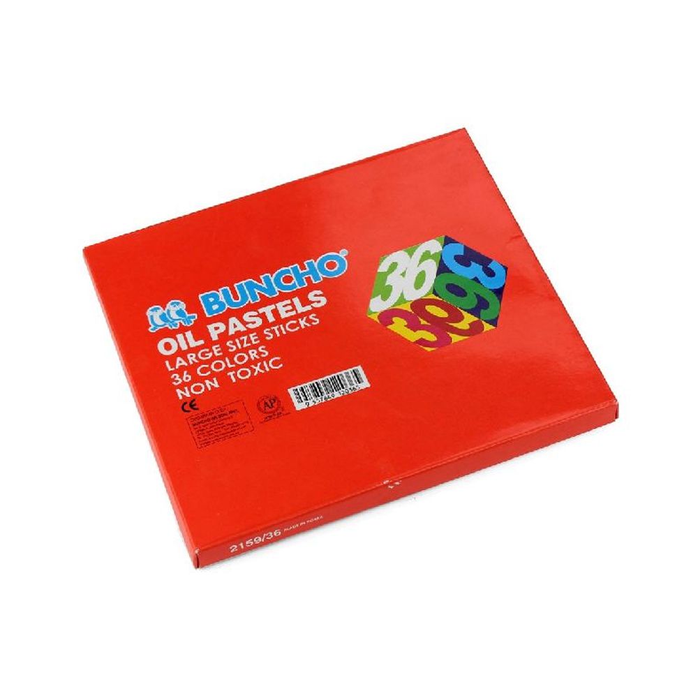Dong-A Long Round Stick Oil Pastels Set of 36 Colors
