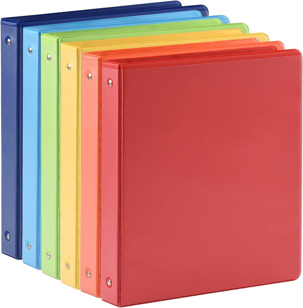 Standard A4 2/3/4 Ring Binder - 25 mm / 40 mm White/Black/Green/Blue/Red/Pink