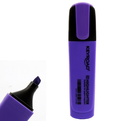 Keyroad Text Highlighter Marker Fluorescent Neon Colors Green/Orange/Yellow/Sky Blue/Purple/Pink