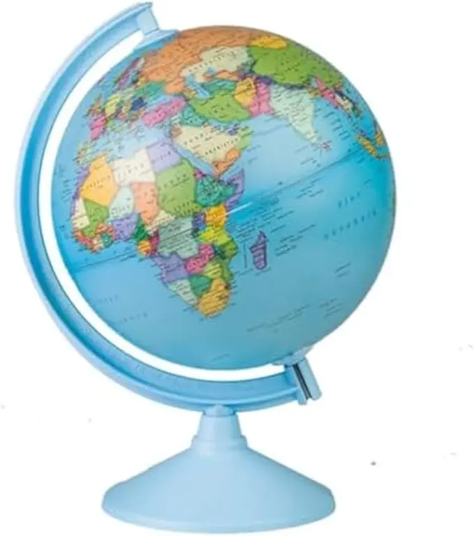 World Globe Educational, Rotating Earth Globe in English 20 cm