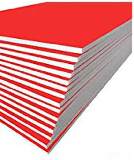 PVC Foam Sheets, Double Face Color Sheet Foam Board 70cm x 100cm