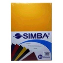 Simba Streaked Pattern A4 Colored Paper 200gsm Pack of 50