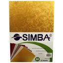 Simba Streaked Pattern A4 Colored Paper 210gsm Pack of 25