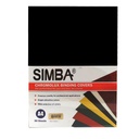 Simba Chromolux A4 Binding Covers - 5 Assorted Colors, 50 Sheets