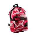 Mintra School Bag - Pink Camouflage Backpack 18 L - 15 inch