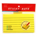 Simba Sticky Notes - Lined, Yellow