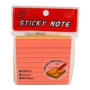 Simba Sticky Notes - Lined, Assorted Colors