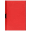 Plastic Swing File A4 Size - Red, Secure Closure