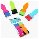 Keyroad Plastic Funny Brush Set - 4 pcs - Model KR971862