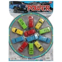 Racing Power Car Model S-1071, Set of 12 - Multi Color