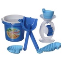 Beach Set Bucket Tools For Unisex - Blue White