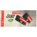 Stabilo Erasers - Black, Set of 12 Rectangle