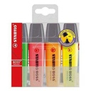 STABILO Boss Original Set of 4 Assorted Colors