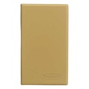 Yijian PU-1624 Business Cards Holder - Pack of 240 - Gold