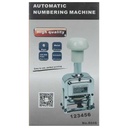 Bright Office Automatic Ink Stamp, 6 Digits