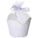 Baby Shower Basket - White