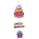 Vibrant Hanging Birthday Decorations