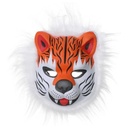 Multi-Color Fox Face Mask - Fun and Playful Design