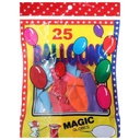 Multi-Color Party Balloons, Pack of 25 - Vibrant and Joyful