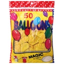 El Maayergy Yellow Party Balloons, Pack of 50