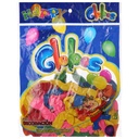 El Maayergy Multi-Color Party Balloons, Pack of 50