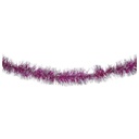 Purple and White Glittery Garland, Unisex
