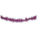 Purple and White Glittery Garland, Unisex