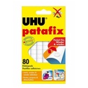 UHU Patafix Glue Pads - White, 80 Pads