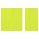 Apple Rectangle Stickers, 7 Sheets, 100x75 mm - Multiple Colors