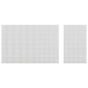 Apple Round Stickers, 17 mm, Assorted Colors