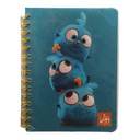 Dawenha Wire . Spiral-Bound Notebook - Angry Birds 20 × 15 cm 200 Sheets