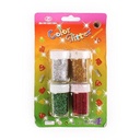 Glitter Powder 4 Colors Card NO: 996-1