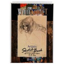 White & Craft Sketch Pad - 40 Sheets, 25 x 35 cm