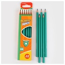 Keyroad HB Triangular Tri Grip Wood / Plastic Pencil Single or Pack of 12