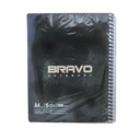 Sasco/Bravo A4 Wire . Spiral-Bound Notebook 200 Sheets 5 Dividers