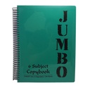 Mintra Jumbo Notebook - 240 Sheets 6 Dividers A4 Size