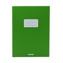 Mintra Stapled Copybook / Notebook - 80 Sheets English Layout Plastic Cover 16 X 22.5 cm