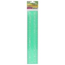 Apple Stencil Ruler - 30 cm, Green