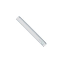 Ark Transparent Plastic Ruler with Lens, 30 cm